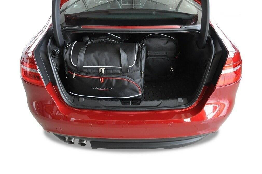 JAGUAR XE 2015-2018 KOFFERRAUMTASCHEN SET 4 STK 2/8
