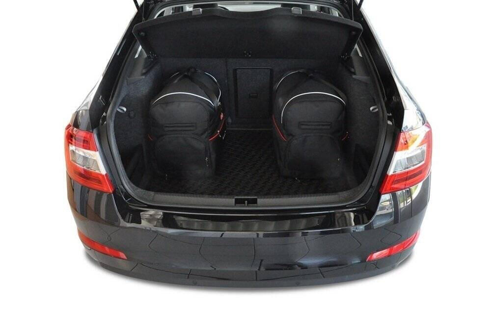 SKODA OCTAVIA LIFTBACK 2013-2020 KOFFERRAUMTASCHEN SET 5 STK 4/8