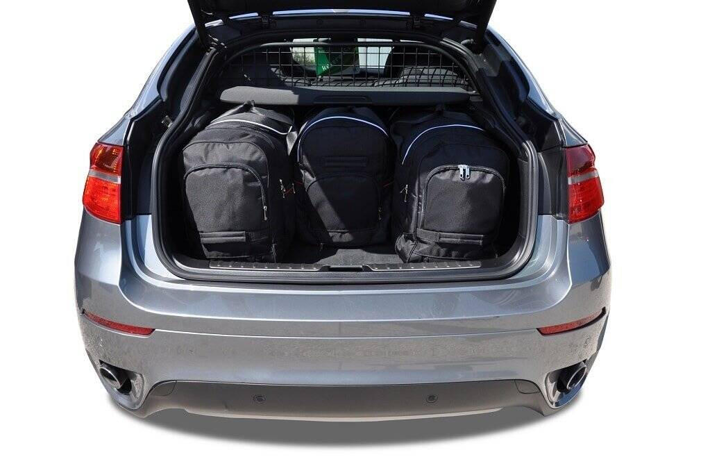 BMW X6 2008-2014 KOFFERRAUMTASCHEN SET 4 STK 2/8