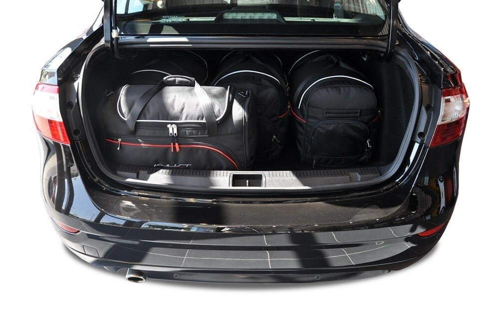 RENAULT FLUENCE LIMOUSINE 2009-2016 KOFFERRAUMTASCHEN SET 5 STK 2/8