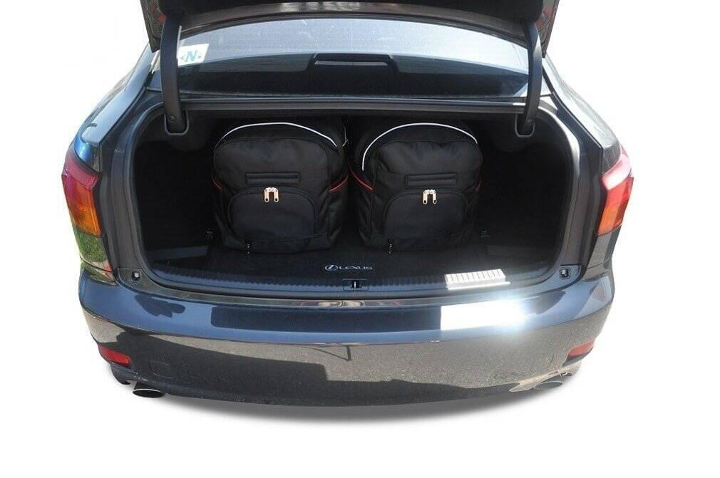 LEXUS IS 2005-2012 KOFFERRAUMTASCHEN SET 4 STK 2/8