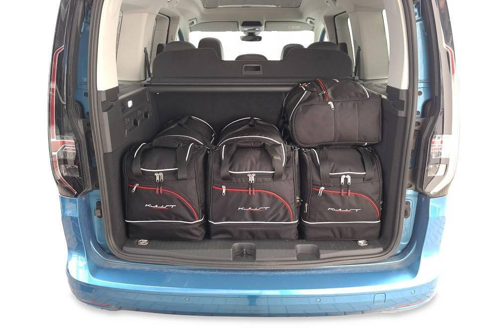 VW CADDY 2021+ KOFFERRAUMTASCHEN SET 9 STK 3/8