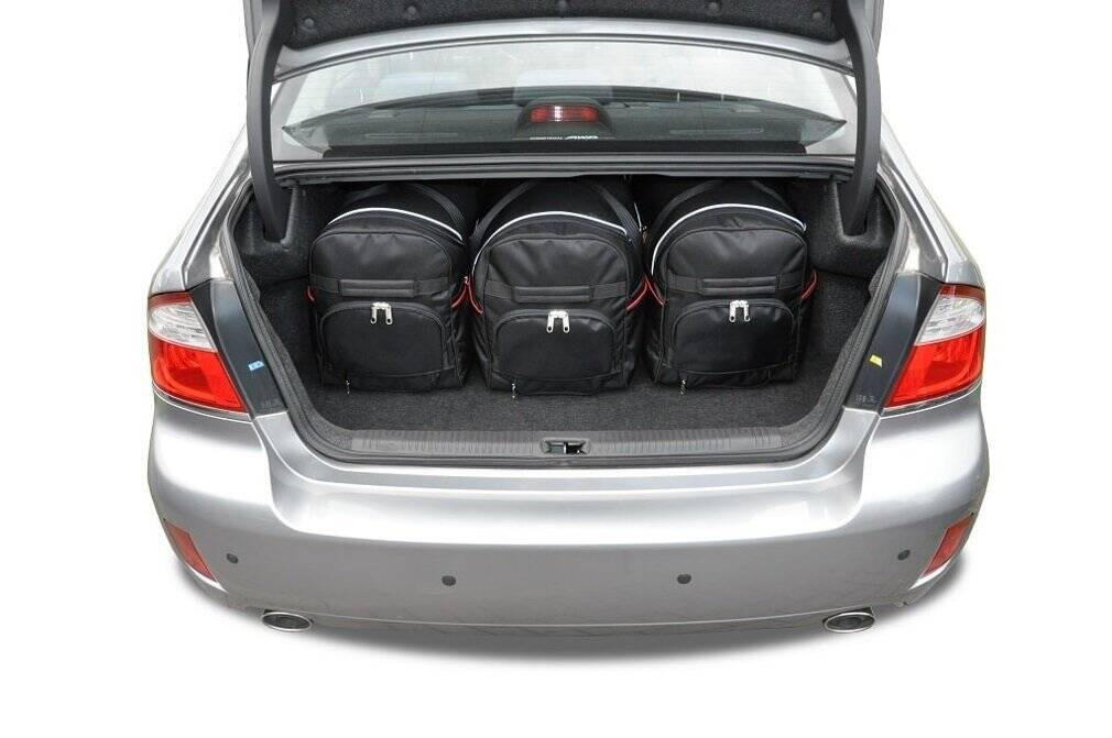 SUBARU LEGACY LIMOUSINE 2003-2009 KOFFERRAUMTASCHEN SET 5 STK 2/8