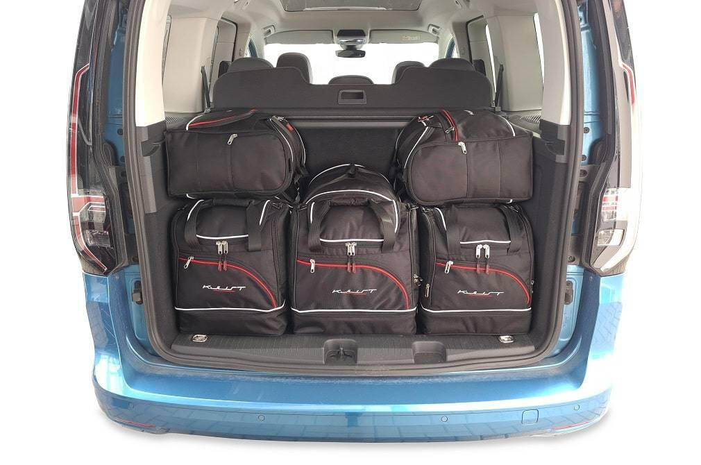 VW CADDY 2021+ KOFFERRAUMTASCHEN SET 9 STK 2/8