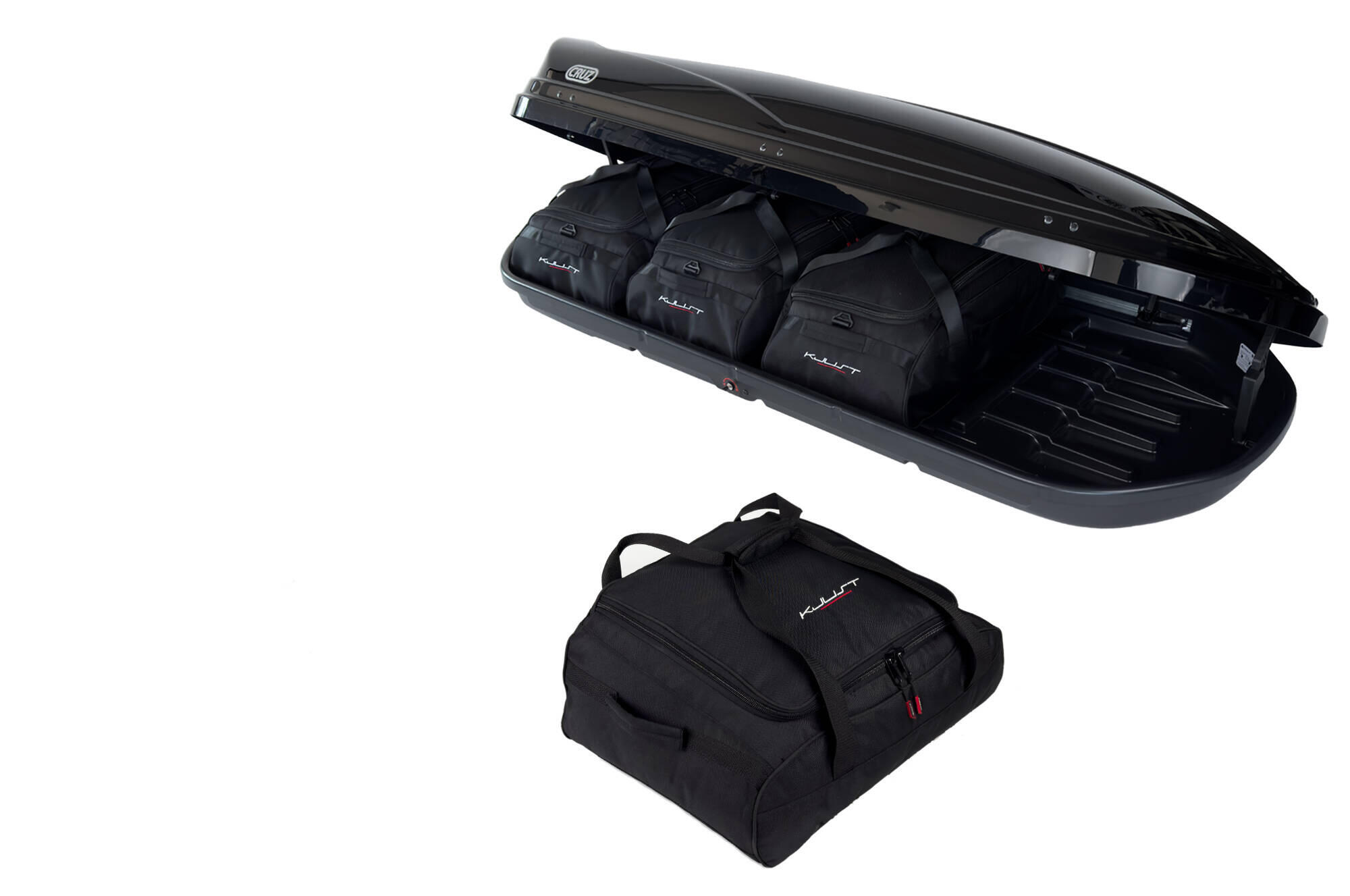 SACS SET 4 PCS POUR COFFRE DE TOIT CRUZ PADDOCK 500 3/7