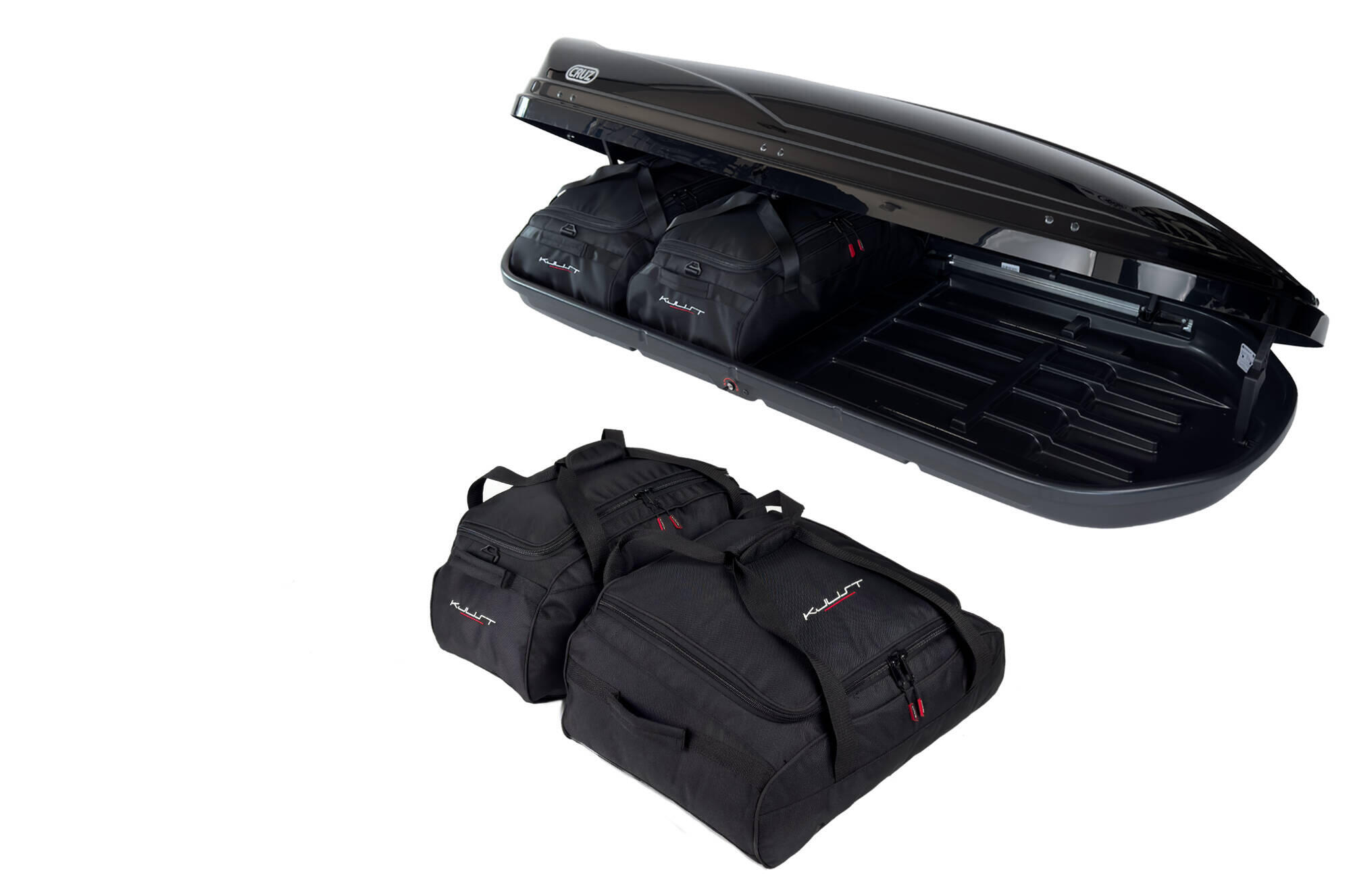 SACS SET 4 PCS POUR COFFRE DE TOIT CRUZ PADDOCK 500 4/7