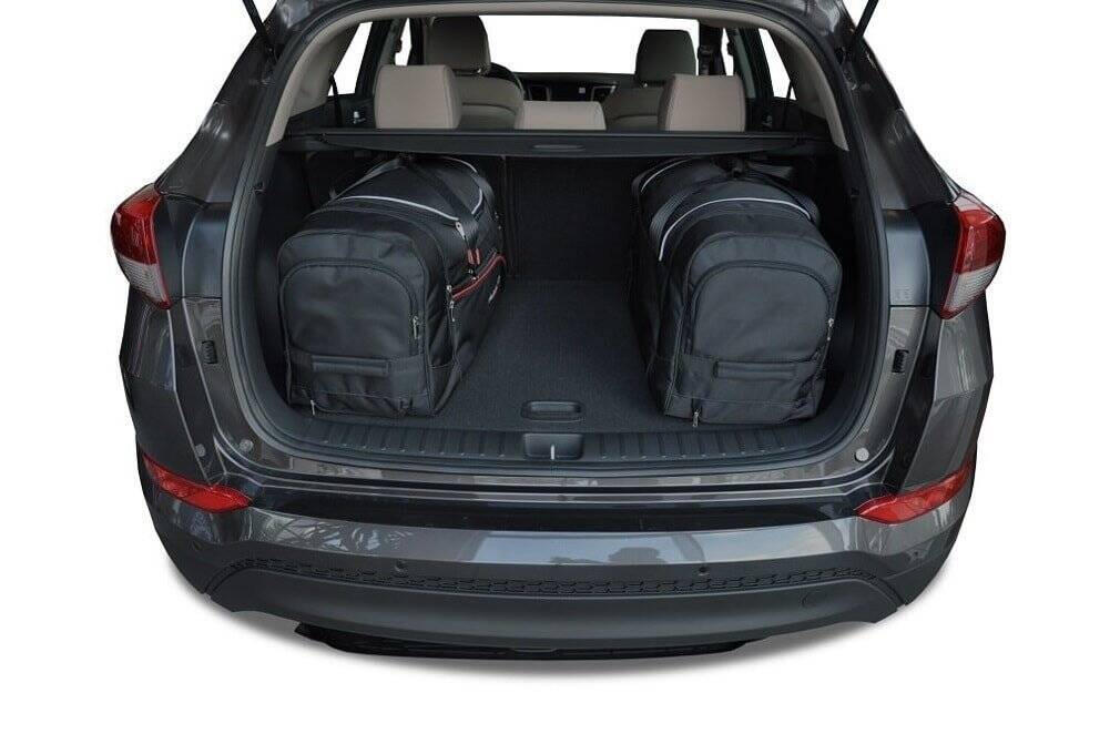HYUNDAI TUCSON 2015-2020 KOFFERRAUMTASCHEN SET 4 STK 3/8