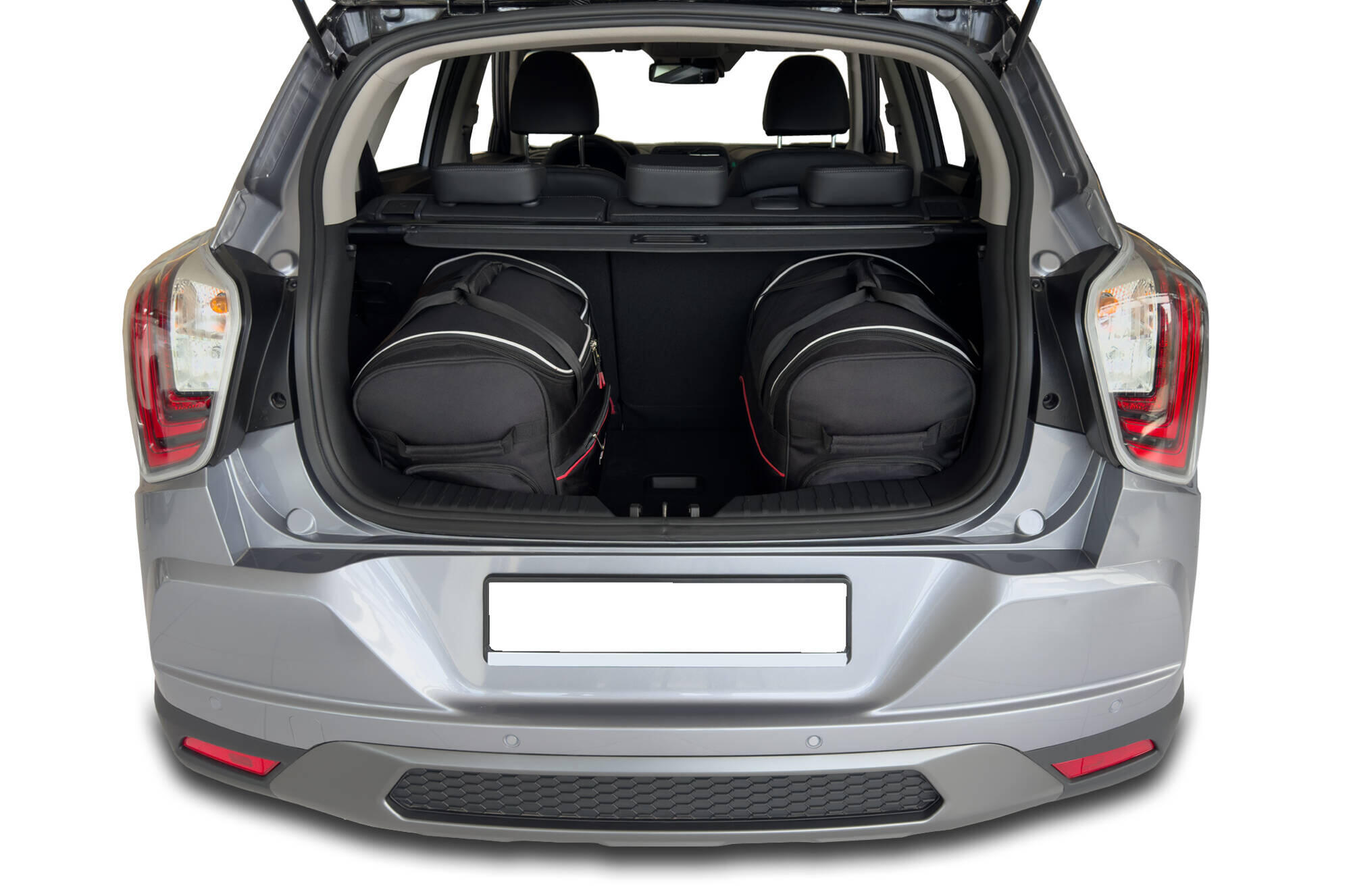 SSANGYONG TIVOLI 2015+ KOFFERRAUMTASCHEN SET 3 STK 2/8