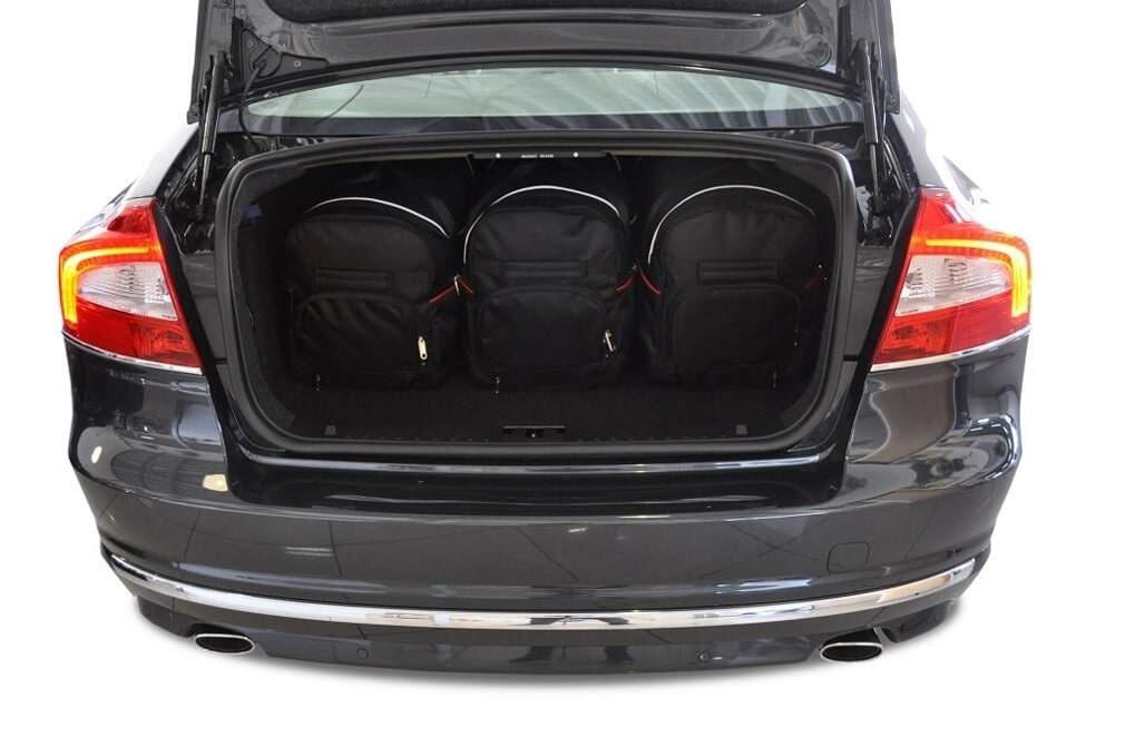 VOLVO S80 2006-2016 KOFFERRAUMTASCHEN SET 5 STK 2/8