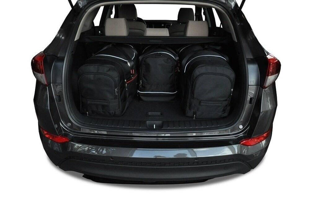 HYUNDAI TUCSON 2015-2020 KOFFERRAUMTASCHEN SET 4 STK 2/8