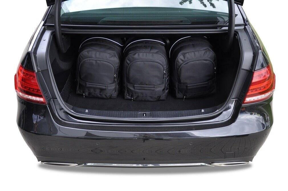 MERCEDES-BENZ E LIMOUSINE 2009-2015 KOFFERRAUMTASCHEN SET 5 STK 3/8