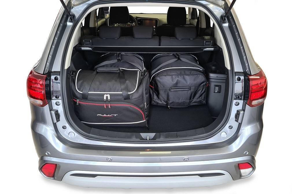 MITSUBISHI OUTLANDER PHEV 2014-2022 KOFFERRAUMTASCHEN SET 4 STK 2/8