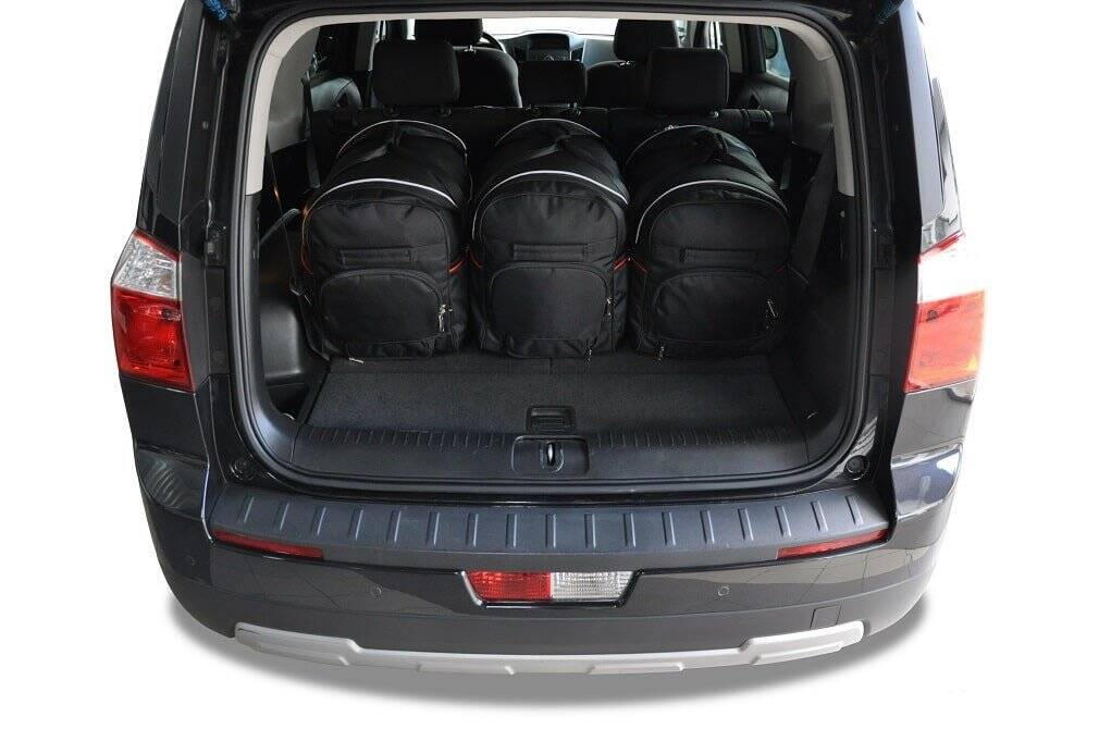 CHEVROLET ORLANDO 2010-2018 KOFFERRAUMTASCHEN SET 5 STK 3/8