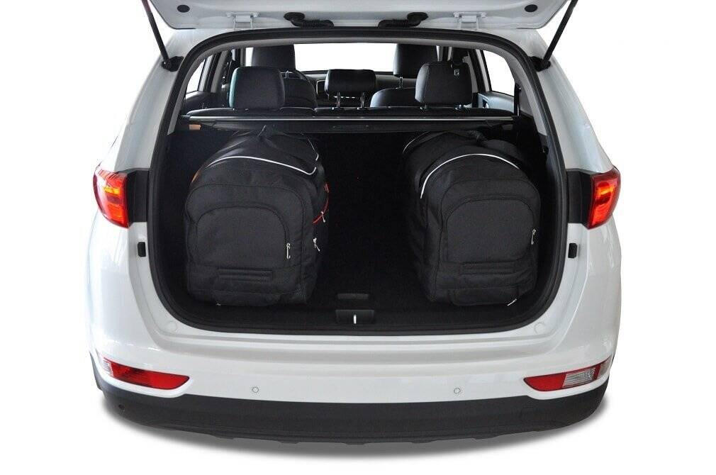 KIA SPORTAGE 2016-2021 KOFFERRAUMTASCHEN SET 4 STK 3/8