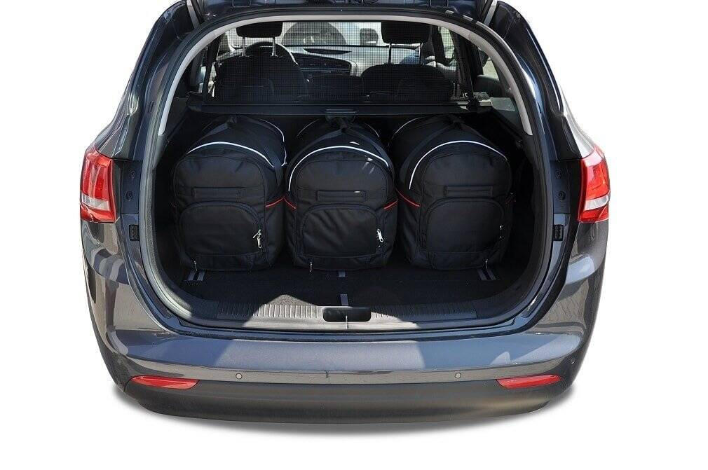KIA CEE'D KOMBI 2012-2018 KOFFERRAUMTASCHEN SET 5 STK 3/8