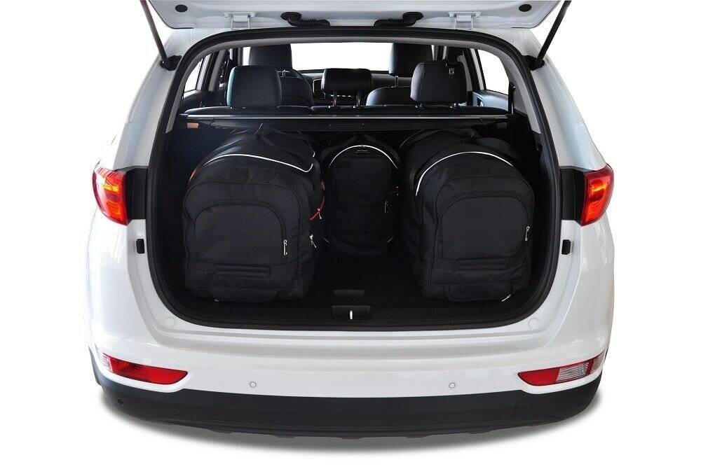 KIA SPORTAGE 2016-2021 KOFFERRAUMTASCHEN SET 4 STK 2/8