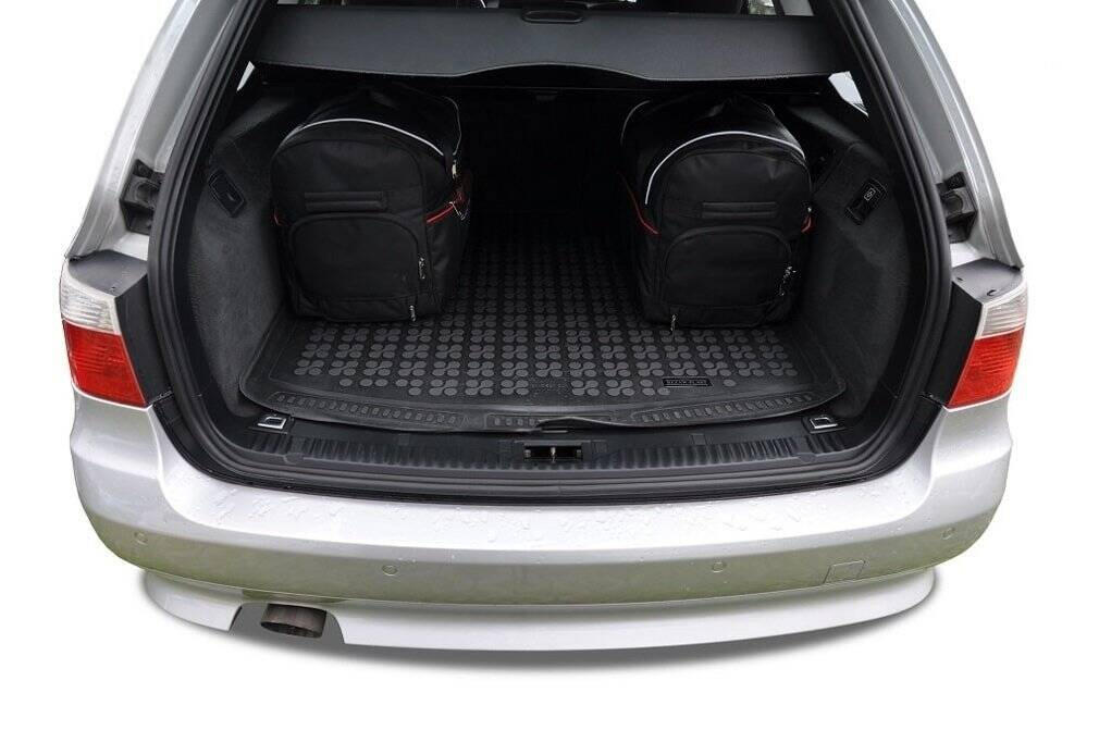BMW 5 TOURING 2003-2010 KOFFERRAUMTASCHEN SET 5 STK 4/8