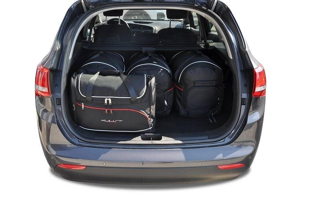 KIA CEE'D KOMBI 2012-2018 KOFFERRAUMTASCHEN SET 5 STK 2/8