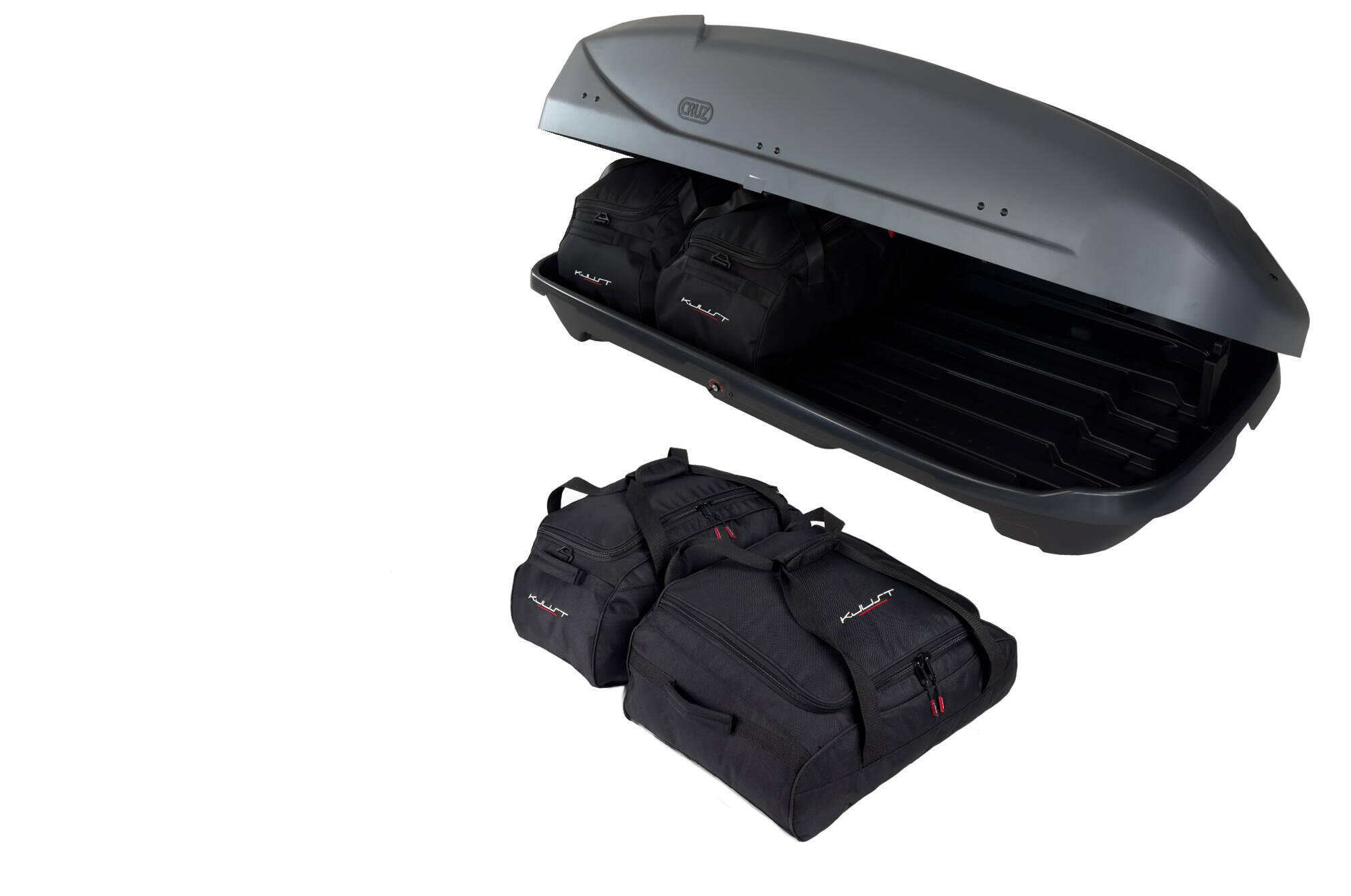 SACS SET 4 PCS POUR COFFRE DE TOIT CRUZ PADDOCK 400 4/7