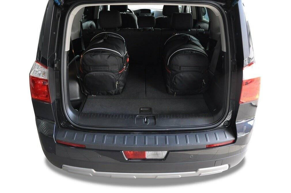 CHEVROLET ORLANDO 2010-2018 KOFFERRAUMTASCHEN SET 5 STK 4/8