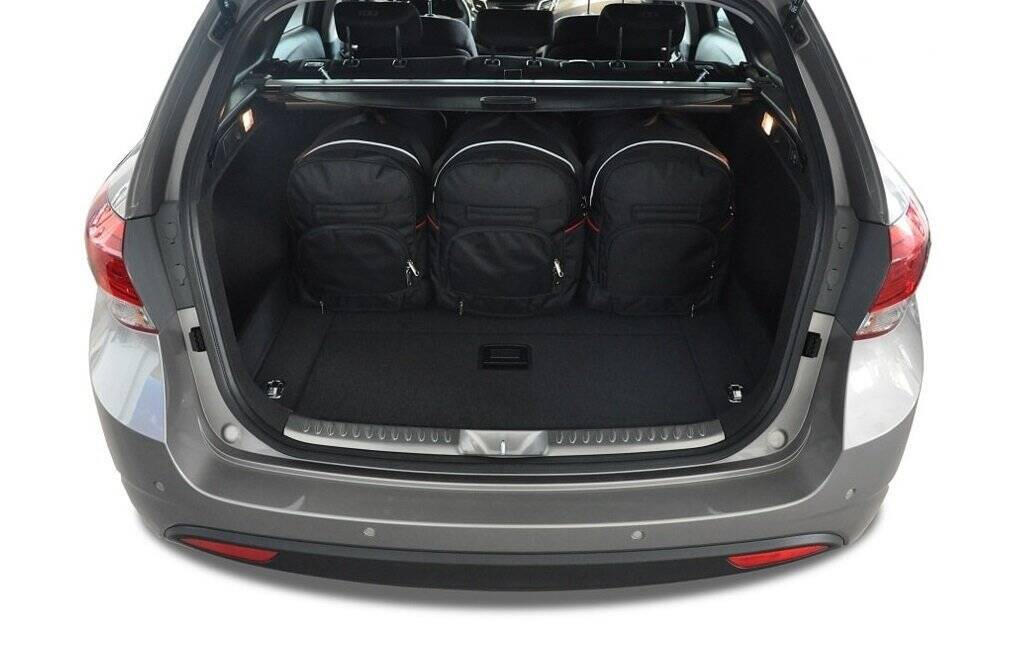 HYUNDAI i40 KOMBI 2011+ KOFFERRAUMTASCHEN SET 5 STK 3/8