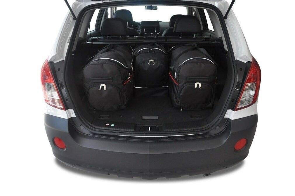OPEL ANTARA 2006-2010 KOFFERRAUMTASCHEN SET 4 STK 2/8