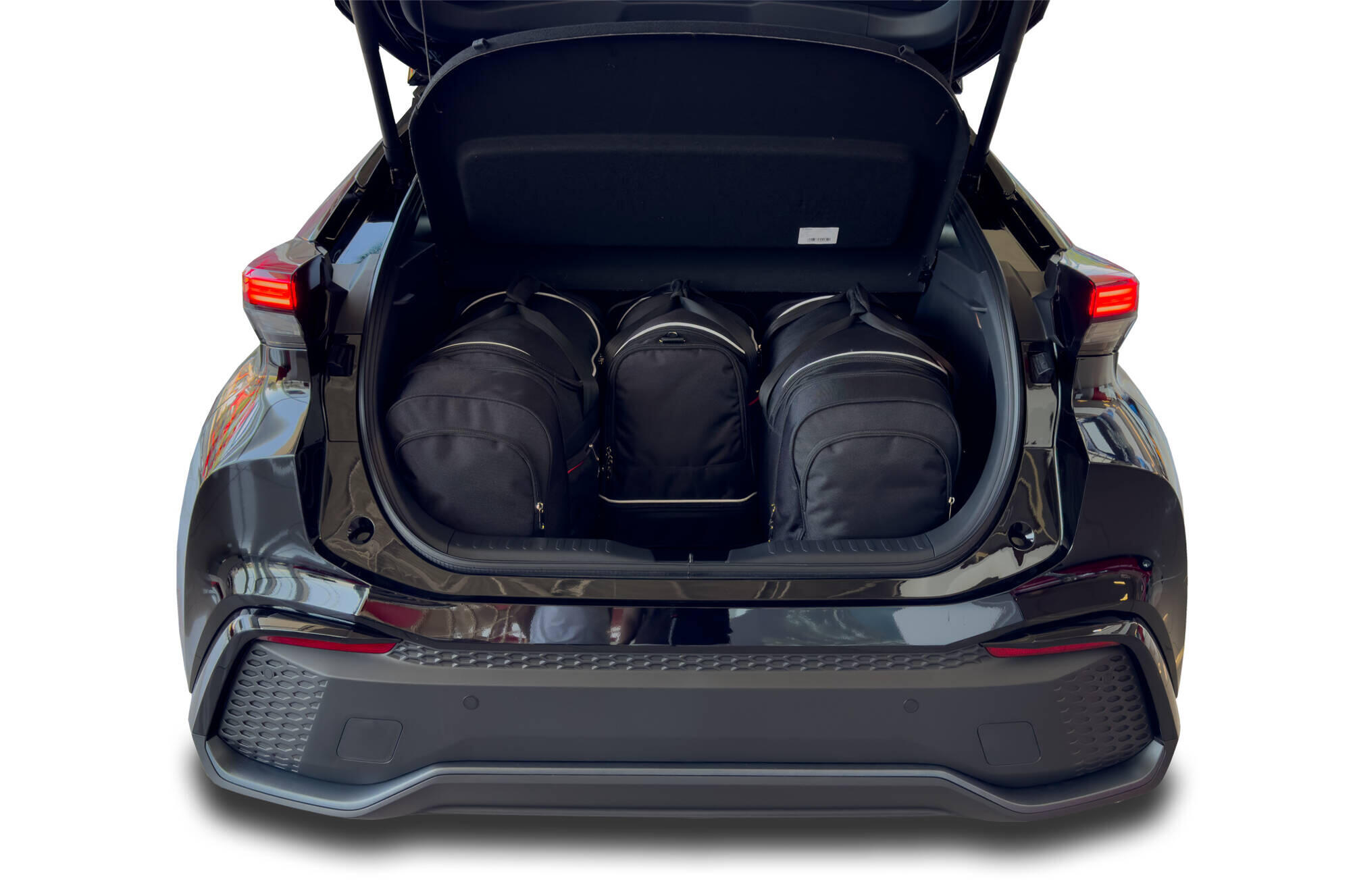 TOYOTA C-HR HEV 2023+ KOFFERRAUMTASCHEN SET 4 STK 2/8