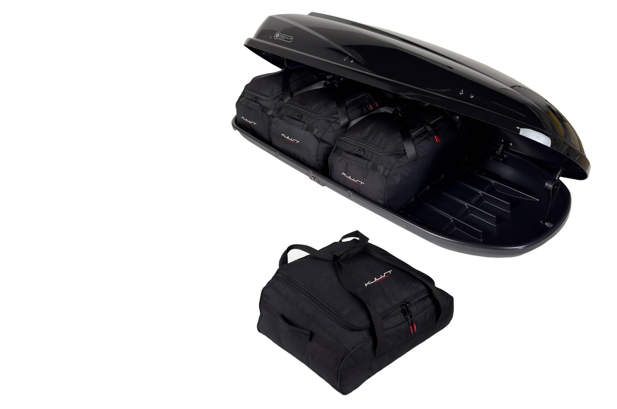 TASCHEN SET 4 STK FÜR DACHBOX MODULA TRAVEL EASY 460 3/6