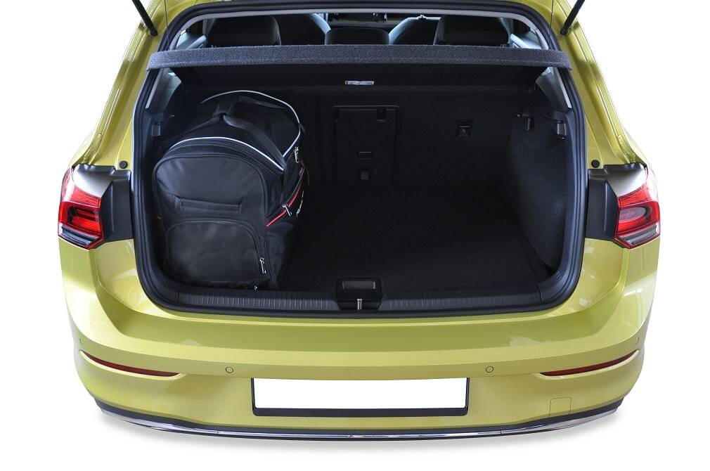 VW GOLF HATCHBACK PHEV 2020+ KOFFERRAUMTASCHEN SET 3 STK 3/8
