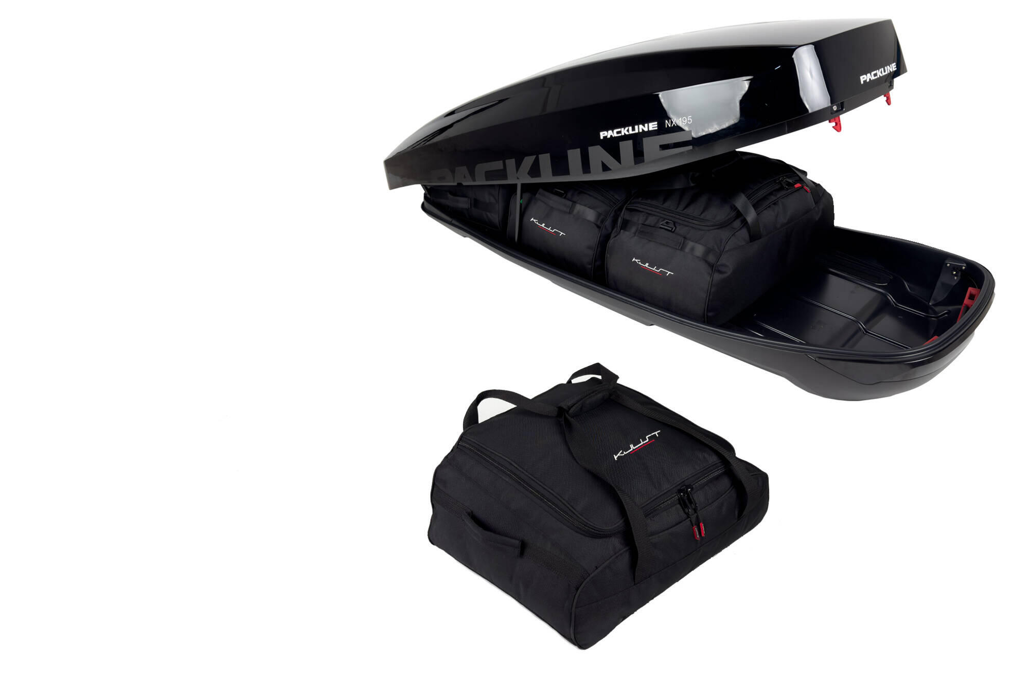 SACS SET 4 PCS POUR COFFRE DE TOIT PACKLINE NX195 3/7