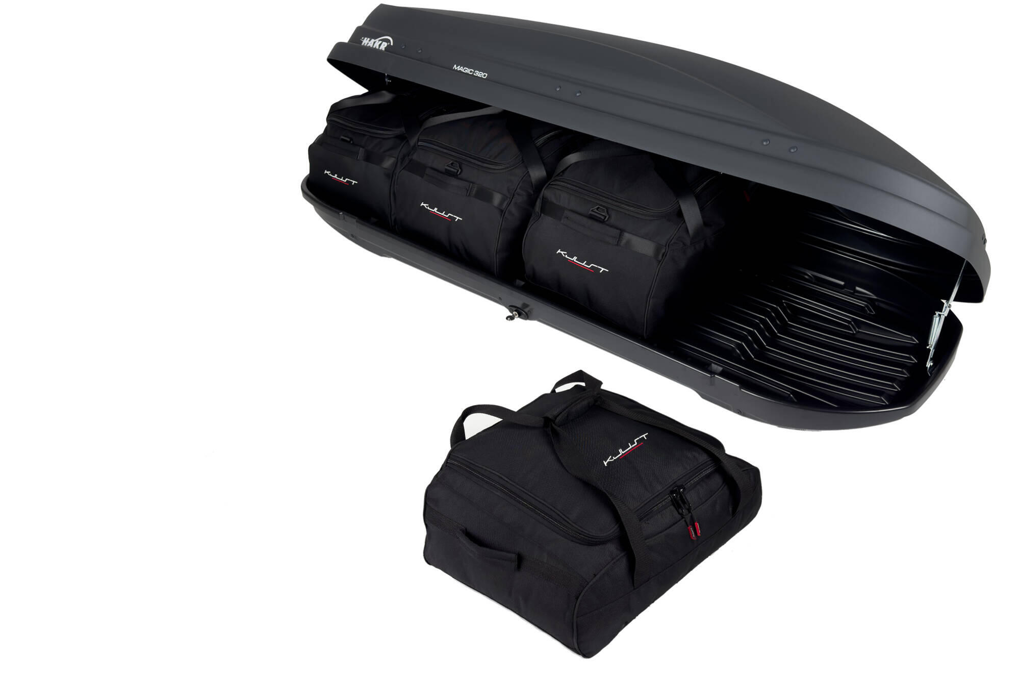 TASCHEN SET 4 STK FÜR DACHBOX HAKR MAGIC 320 3/6