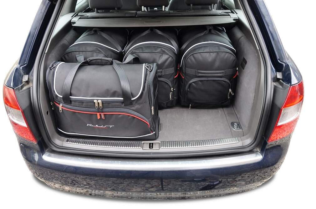 AUDI A4 AVANT 2001-2004 KOFFERRAUMTASCHEN SET 5 STK 2/8