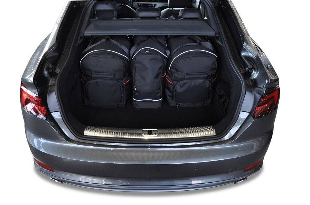 AUDI A5 SPORTBACK 2017+ KOFFERRAUMTASCHEN SET 5 STK 3/8
