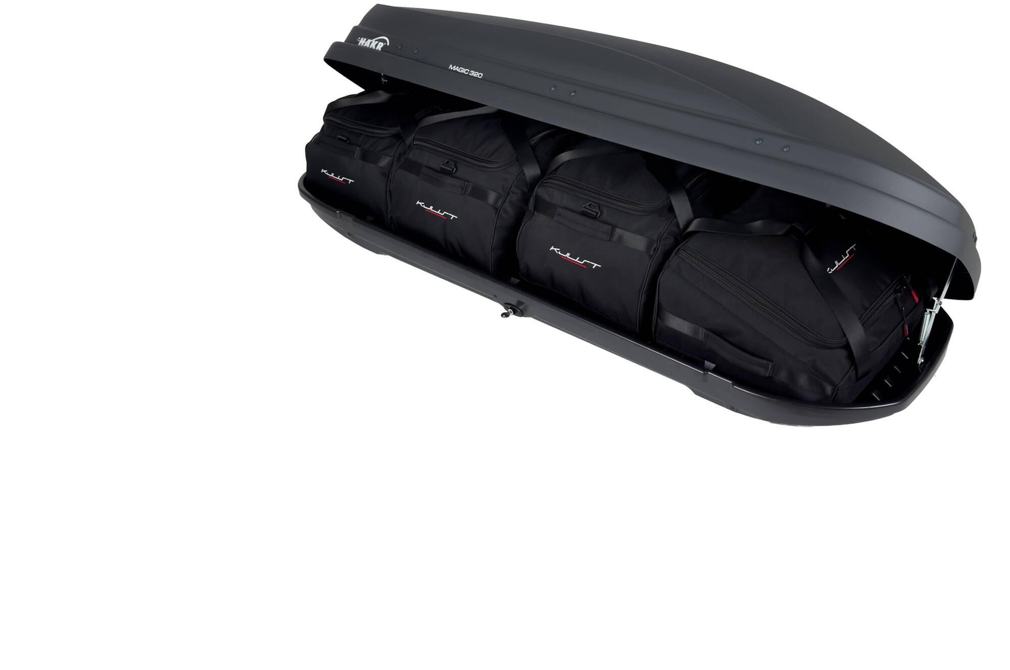 TASCHEN SET 4 STK FÜR DACHBOX HAKR MAGIC 320 2/6