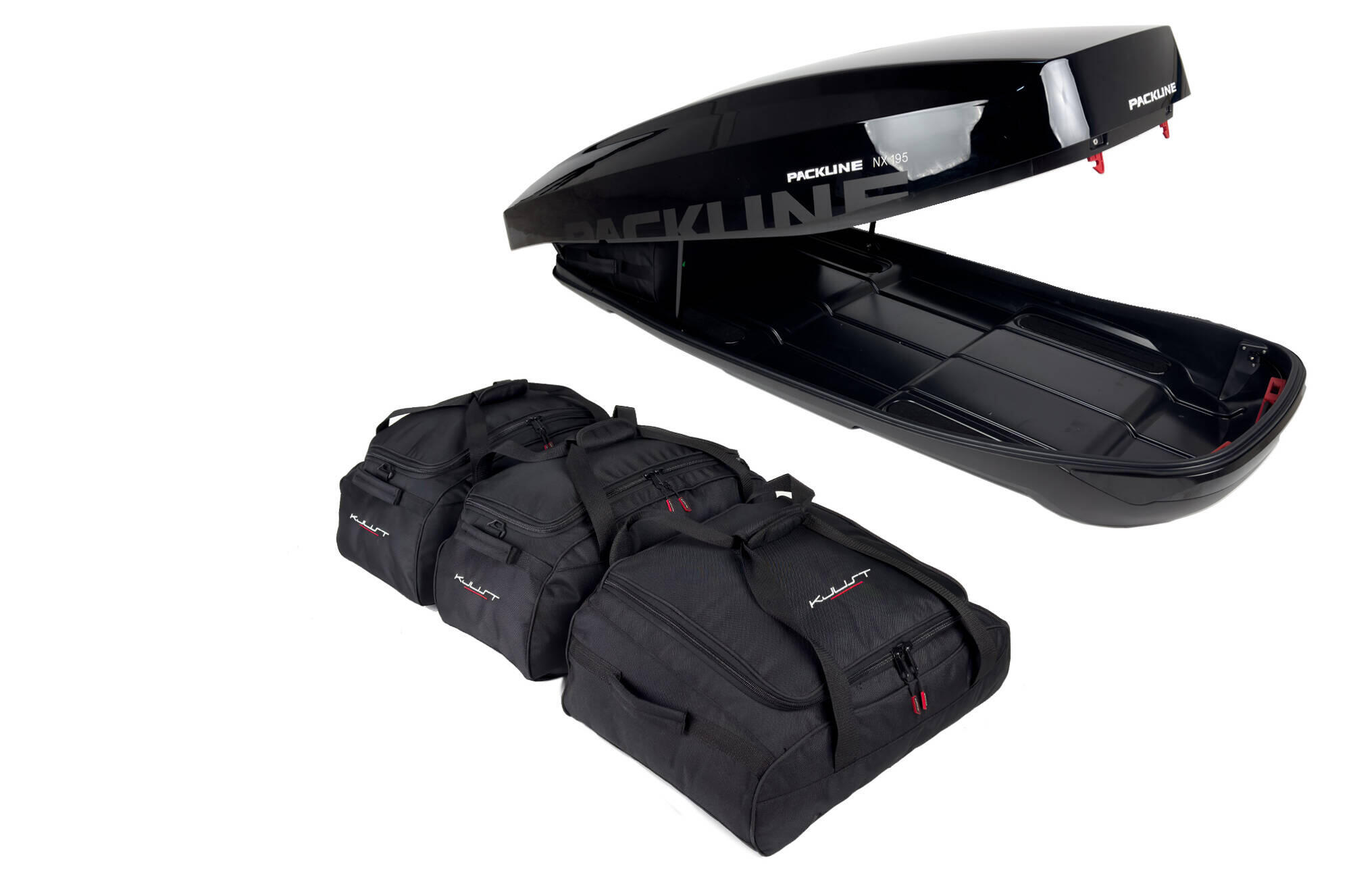 SACS SET 4 PCS POUR COFFRE DE TOIT PACKLINE NX195 5/7