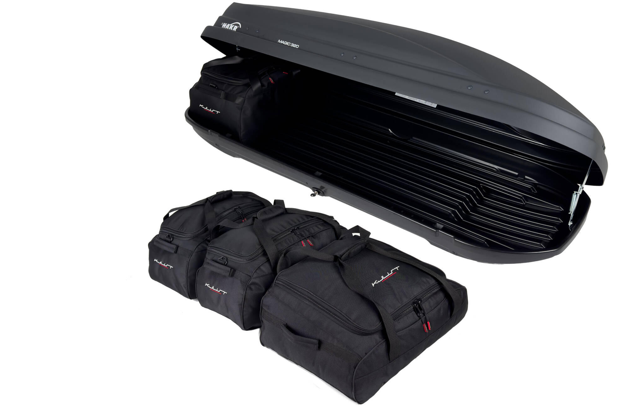 TASCHEN SET 4 STK FÜR DACHBOX HAKR MAGIC 320 5/6