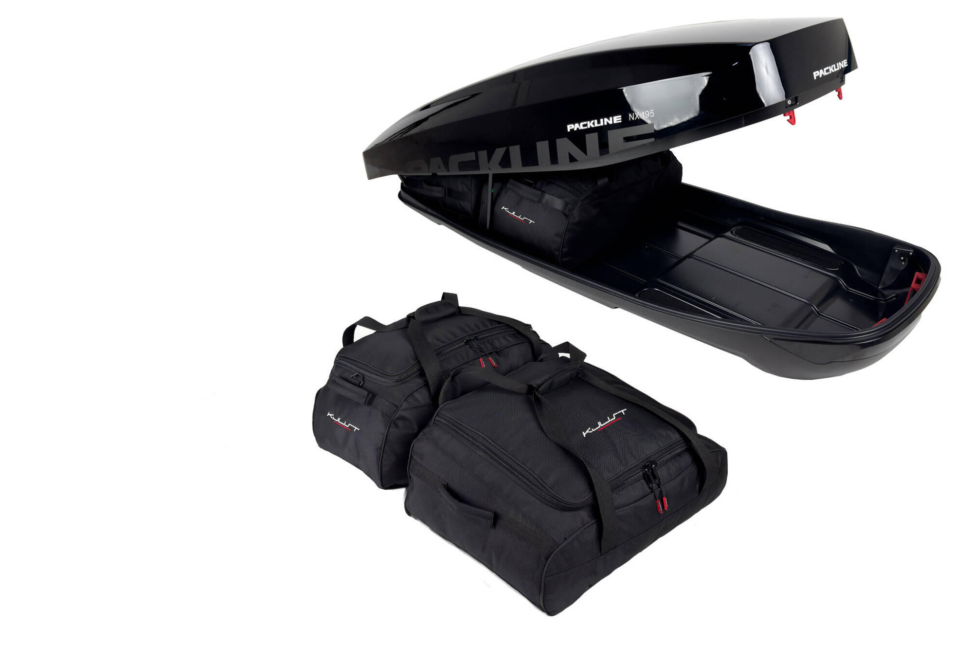 SACS SET 4 PCS POUR COFFRE DE TOIT PACKLINE NX195 4/7