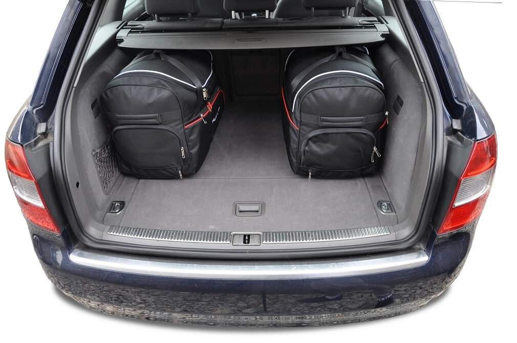 AUDI A4 AVANT 2001-2004 KOFFERRAUMTASCHEN SET 5 STK 4/8