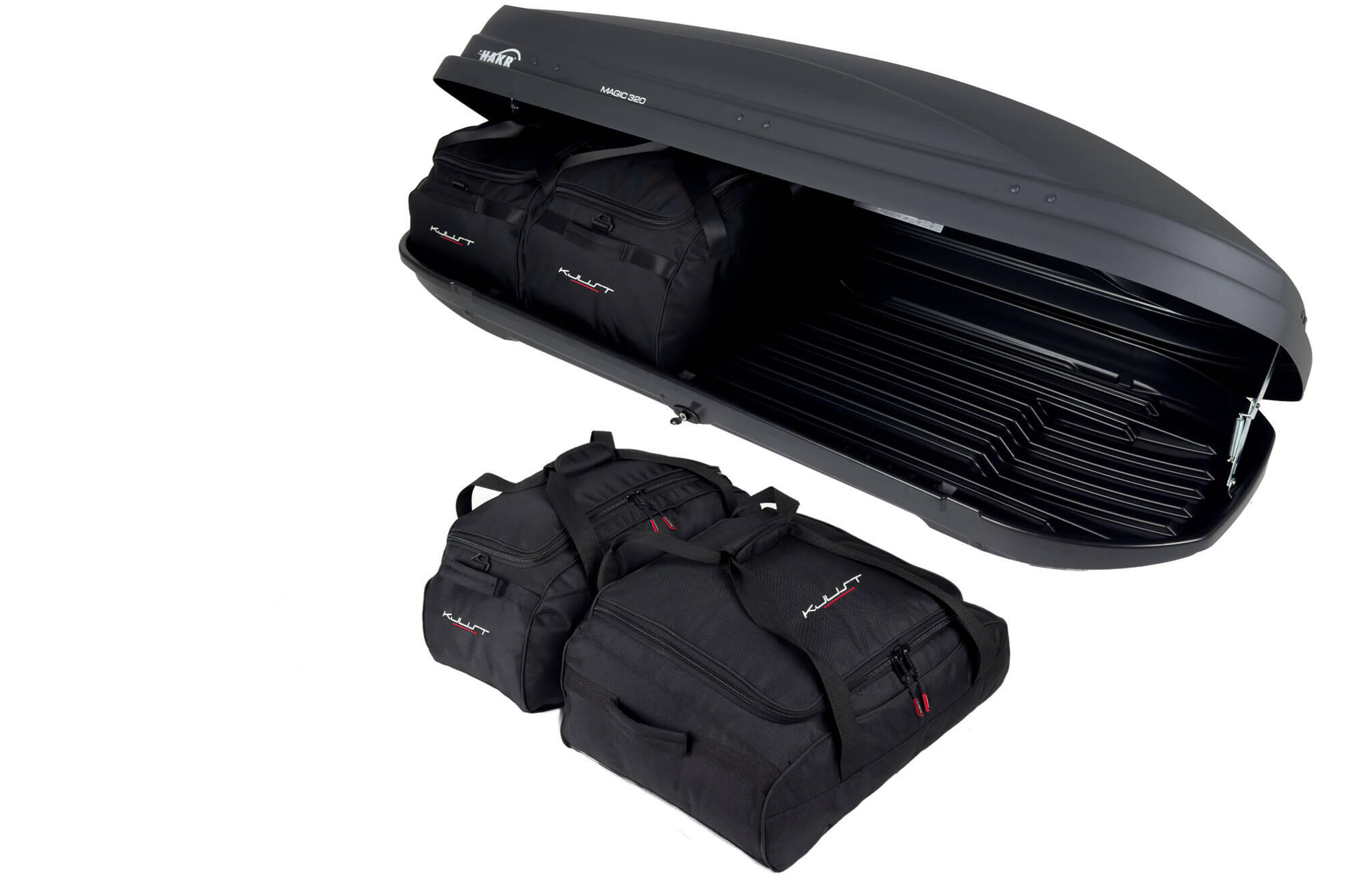 TASCHEN SET 4 STK FÜR DACHBOX HAKR MAGIC 320 4/6