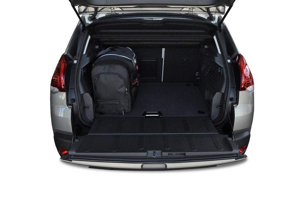 PEUGEOT 3008 2009-2016 KOFFERRAUMTASCHEN SET 4 STK 4/8