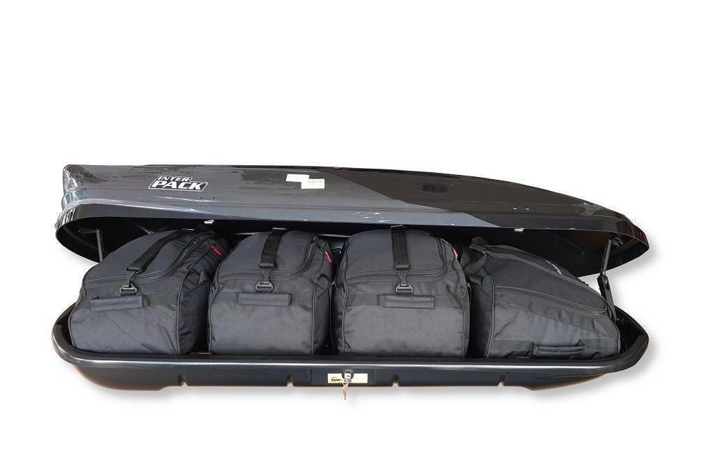 SACS SET 4 PCS POUR COFFRE DE TOIT INTERPACK TORNADO 6.6 2/8