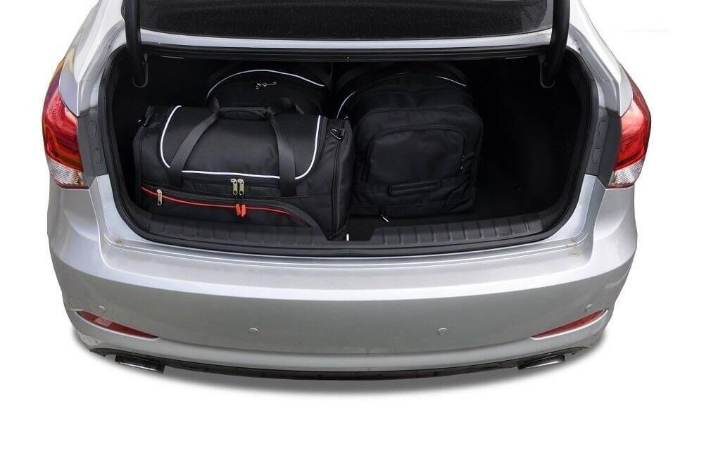 HYUNDAI i40 LIMOUSINE 2011-2018 KOFFERRAUMTASCHEN SET 4 STK 2/8
