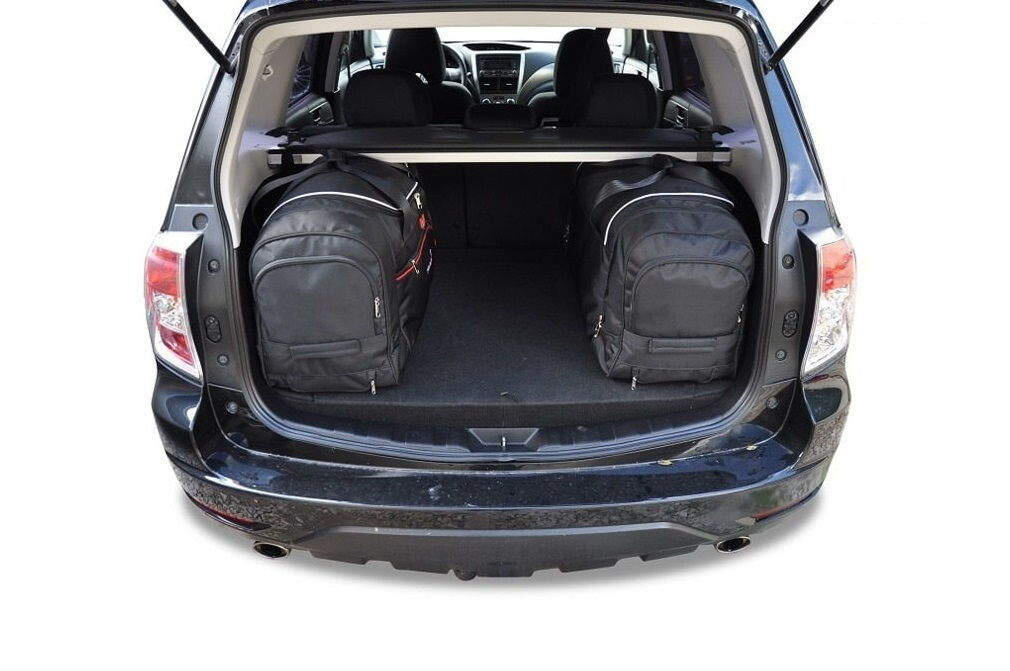 SUBARU FORESTER 2008-2013 KOFFERRAUMTASCHEN SET 4 STK 3/8