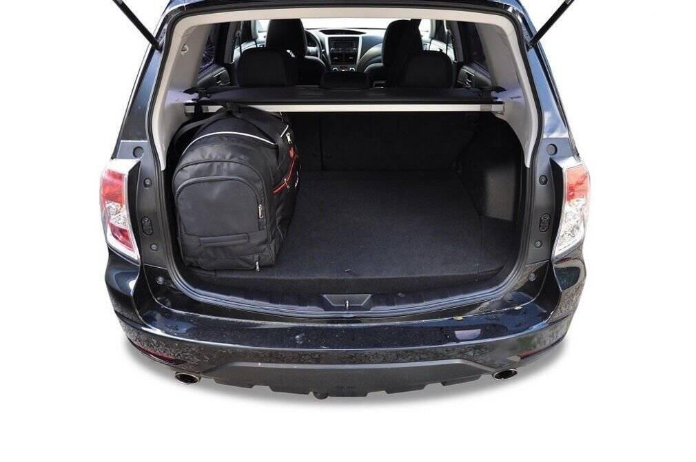 SUBARU FORESTER 2008-2013 KOFFERRAUMTASCHEN SET 4 STK 4/8
