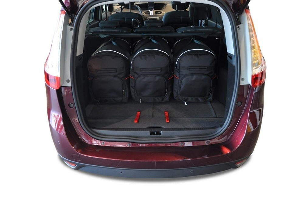 RENAULT GRAND SCENIC 2009-2016 KOFFERRAUMTASCHEN SET 5 STK 3/8