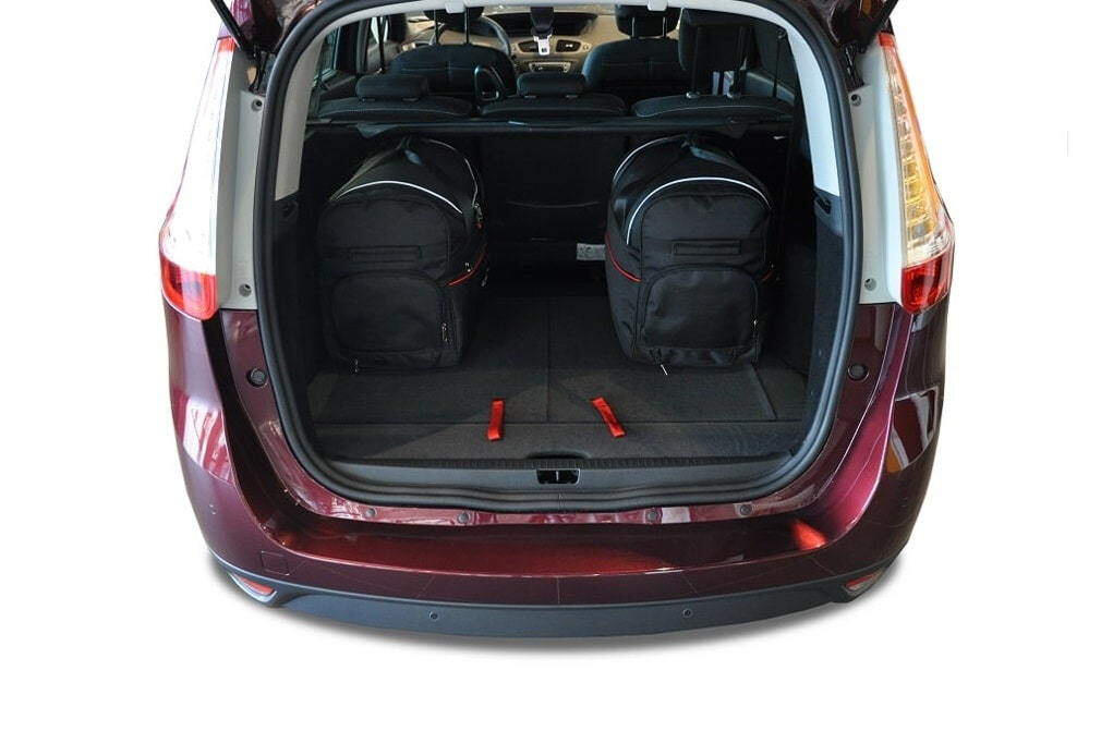 RENAULT GRAND SCENIC 2009-2016 KOFFERRAUMTASCHEN SET 5 STK 4/8