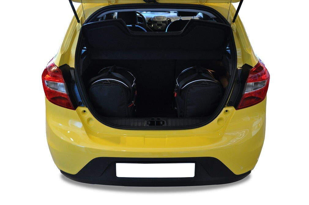 FORD KA PLUS 2017-2020 KOFFERRAUMTASCHEN SET 3 STK 2/8