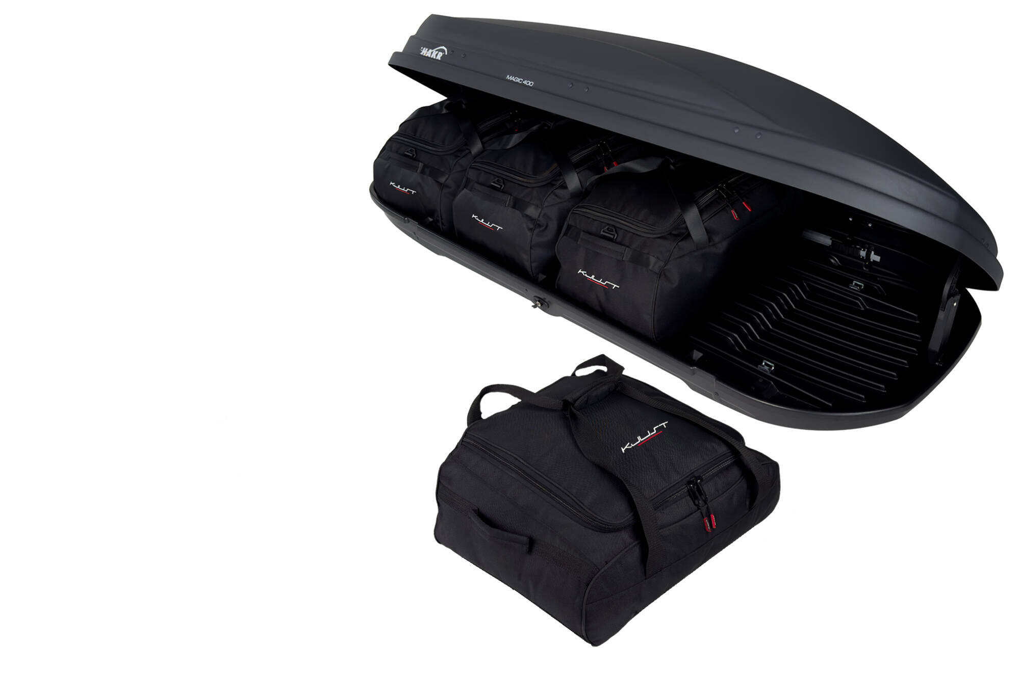 SACS SET 4 PCS POUR COFFRE DE TOIT HAKR MAGIC 400 3/7