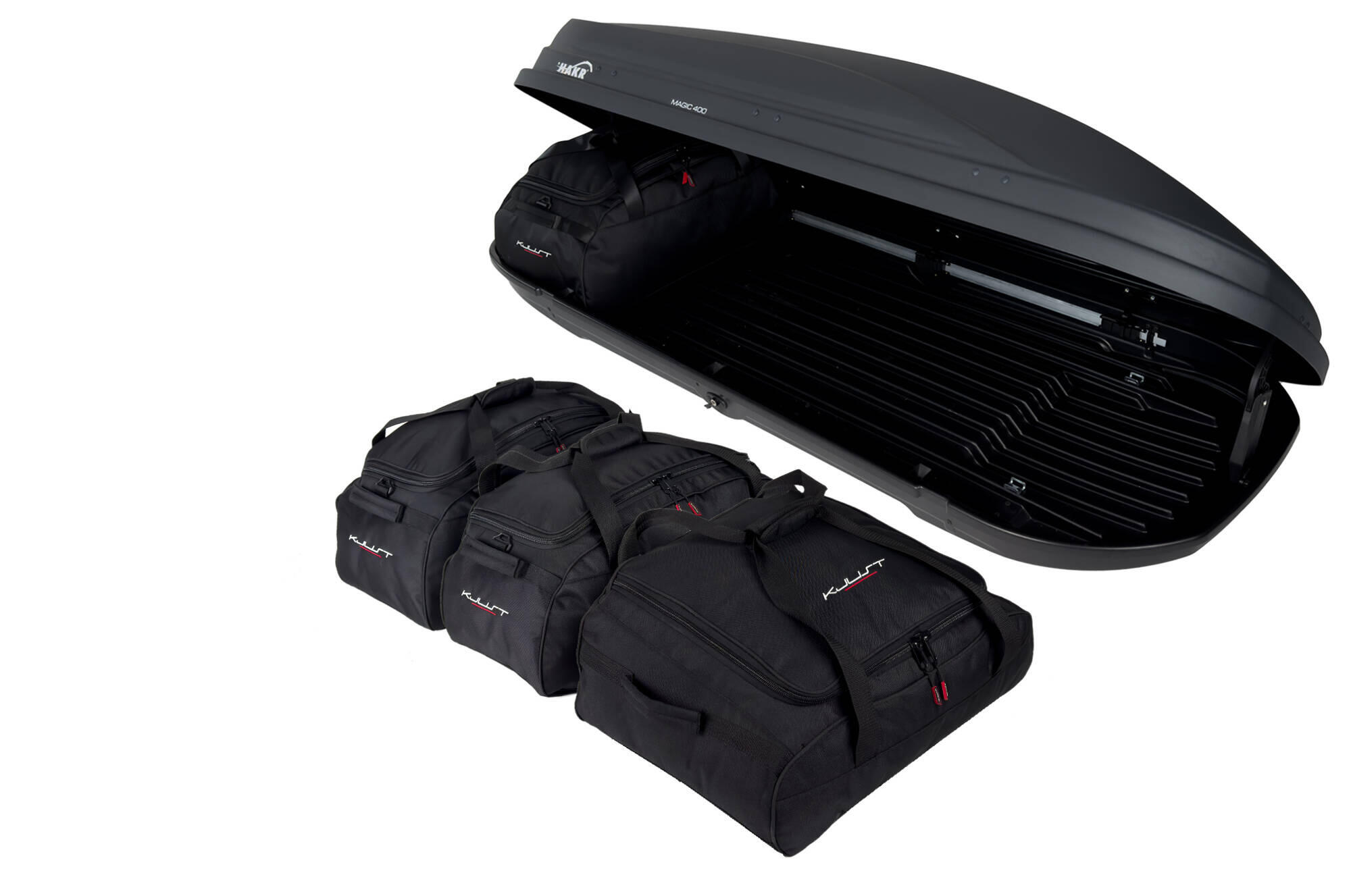 SACS SET 4 PCS POUR COFFRE DE TOIT HAKR MAGIC 400 5/7