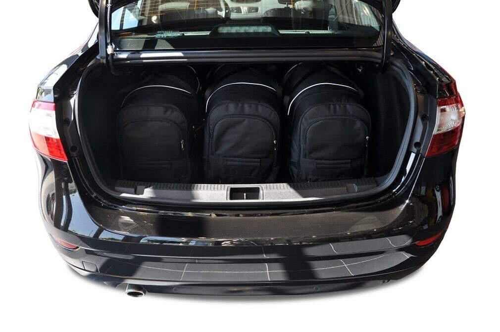 RENAULT FLUENCE LIMOUSINE 2009-2016 KOFFERRAUMTASCHEN SET 5 STK 3/8